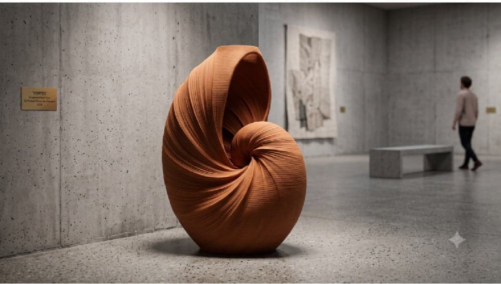 Vortex — vaso scultura, Collezione Organica